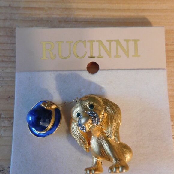Ladies Rucinni Brooch - Picture 2 of 3